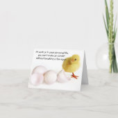 人生が苦しむ カード (正面)