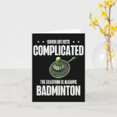 人生が複雑になると、解決策は常に カード (黄色い花)