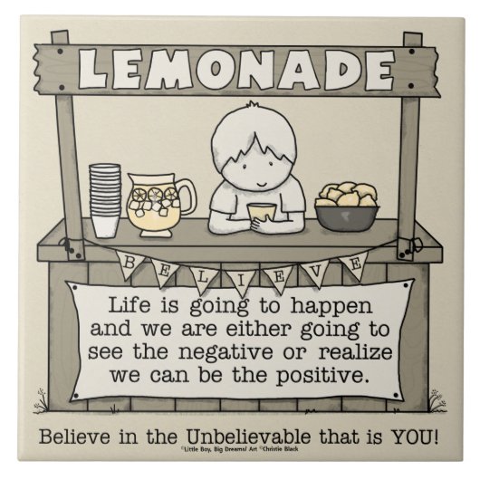 人生が起こる タイル (正面)