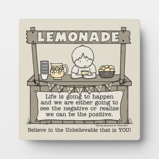 人生が起こる フォトプラーク (正面)