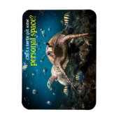 人生が辛くなったら泳ぐだけ保だ マグネット (縦)