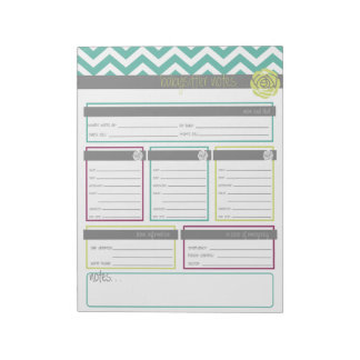 人生だ。より整理。ベビーシッターのメモ帳 ノートパッド