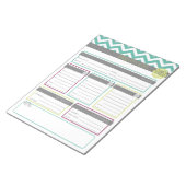 人生だ。より整理。ベビーシッターのメモ帳 ノートパッド (アングル)