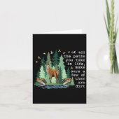 人生で取るすべての道の中で、いくつかのことを確認しなさい カード (正面)