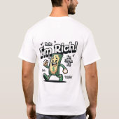 人生で大切なこと – 愛と金 Tシャツ (裏面)