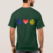 人生で最も重要なことは… Tシャツ (裏面)