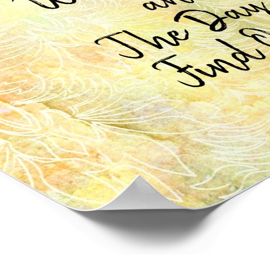 人生で最も重要な2つの日 やる気を起こさせる ポスター (角)