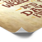 人生で最も重要な2つの日 やる気を起こさせる ポスター (角)