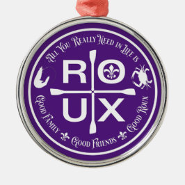 人生で本当に必要なのは… ROUX メタルオーナメント