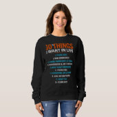 人生で欲しいもの10魚釣りロッドFisher on b スウェットシャツ (正面フル)