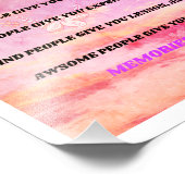 人生で誰かを責めない フォトプリント            (角)