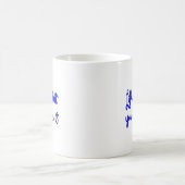 人生とは何かタイポグラフィ コーヒーマグカップ (中央)