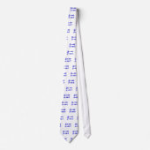 人生とは何かタイポグラフィ ネクタイ (正面)