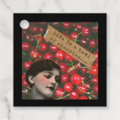 人生とは変わったさくらんぼのボウル フェイバータグ (正面)