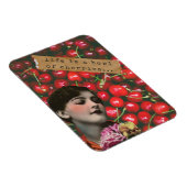 人生とは変わったさくらんぼのボウル マグネット (右側)