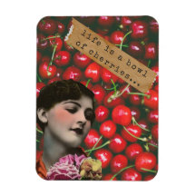 人生とは変わったさくらんぼのボウル