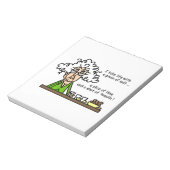 人生とテキーラのユーモア ノートパッド (回転)