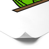 人生とテキーラのユーモア ポスター (角)