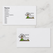 人生とテキーラのユーモア 名刺 (正面/裏面)