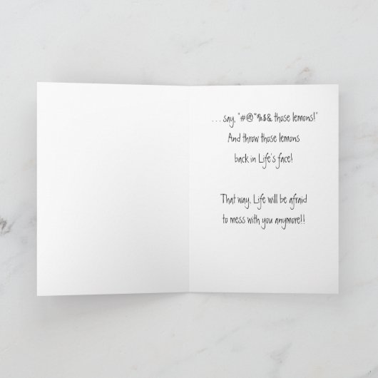 人生とレモン カード (内部)