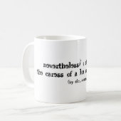 人生と嘘の詩 コーヒーマグカップ (正面左)