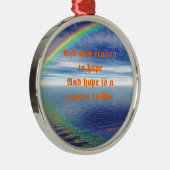 人生と希望 メタルオーナメント (右)