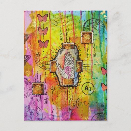 人生と愛のはがき ポストカード (正面)