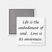 人生と愛 マグネット (正面/裏面)