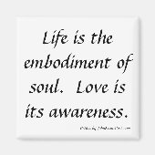 人生と愛 マグネット (正面)