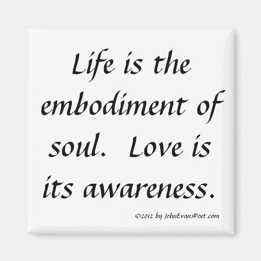 人生と愛 マグネット (正面)