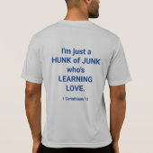 人生と愛 Tシャツ (裏面)