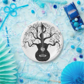 人生と音楽のギターの木 ペーパープレート (パーティー)