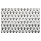 人生と音楽ノートのギターツリー ファブリック (ヤード)