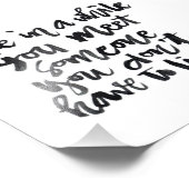 人生についての引用文：たまに会う… フォトプリント            (角)