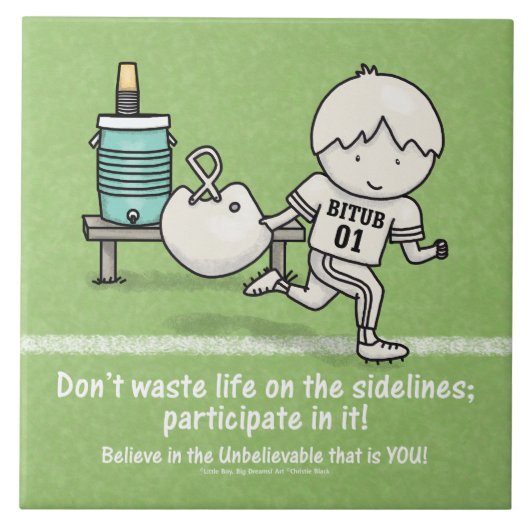 人生に参加 タイル (正面)