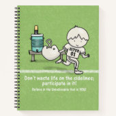 人生に参加 ノートブック (正面)