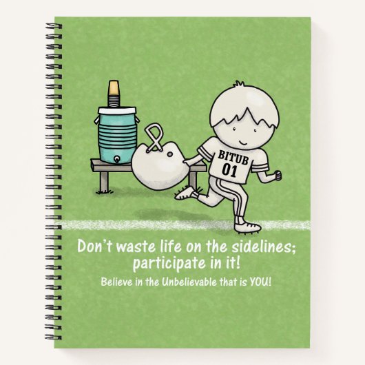 人生に参加 ノートブック (正面)