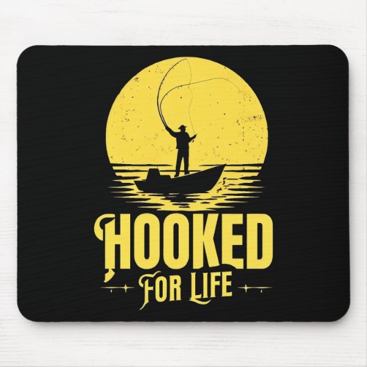 人生に夢中だ。 マウスパッド (正面)