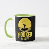 人生に夢中だ。 マグカップ (左)