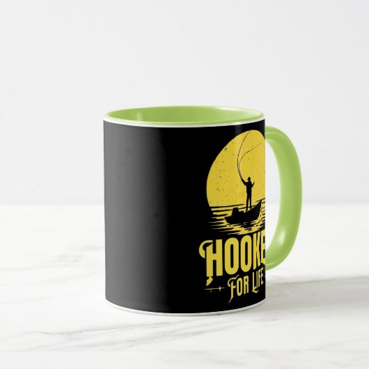 人生に夢中だ。 マグカップ (正面右)