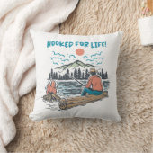 人生に夢中になっている クッション (ブランケット)