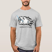 人生に夢中になっている Tシャツ (正面)