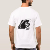 人生に夢中になっている Tシャツ (裏面)