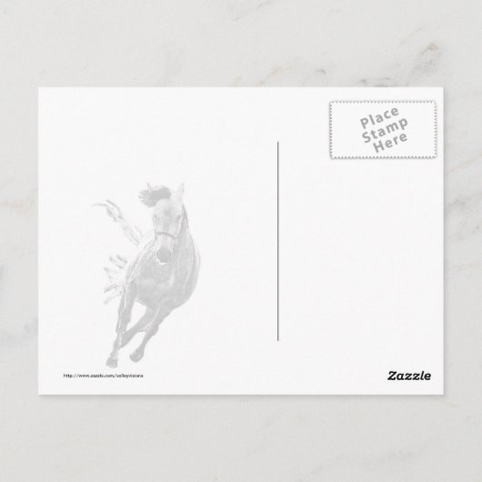 人生に対する熱意 ポストカード (裏面)