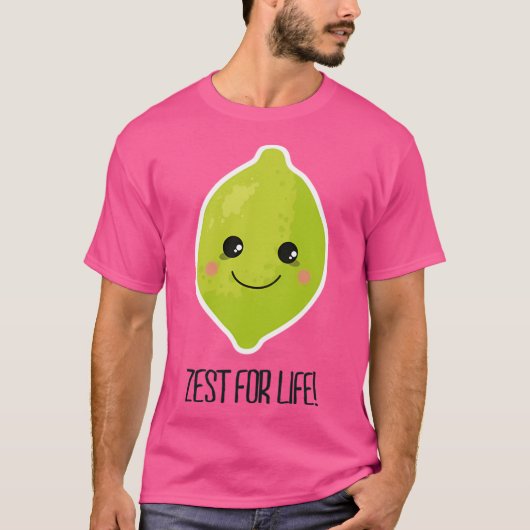 人生に対する熱意 Tシャツ (正面)