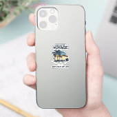 人生に歯を立てるFintastic Voyage シール (スマートフォン)