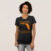 人生に諦めた人へ贈るフロリダ Tシャツ (正面フル)