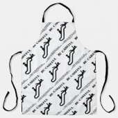 人生に重大な結果をもたらすよう注意する エプロン (正面)