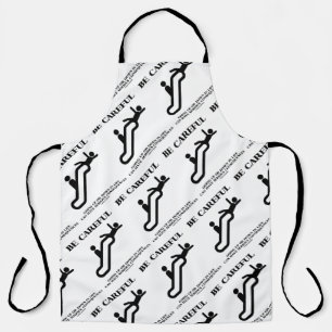 人生に重大な結果をもたらすよう注意する エプロン