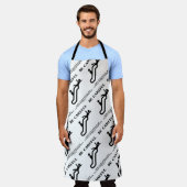 人生に重大な結果をもたらすよう注意する エプロン (着用した状態)